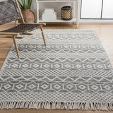 Safavieh Natura 4'-0" x 6'-0" Rug in Ivory / Black