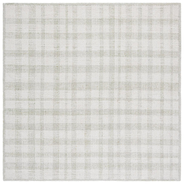 Safavieh Abstract 6'-0" x 6'-0" Rug in Ivory / Sage