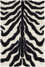 Safavieh Cambridge 2'-0" x 3'-0" Rug in Ivory / Black