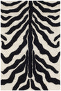 Safavieh Cambridge 2'-0" x 3'-0" Rug in Ivory / Black