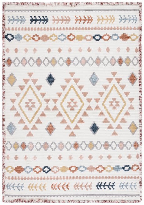 Safavieh Marrakesh 4'-0" x 6'-0" Rug in Ivory / Multi