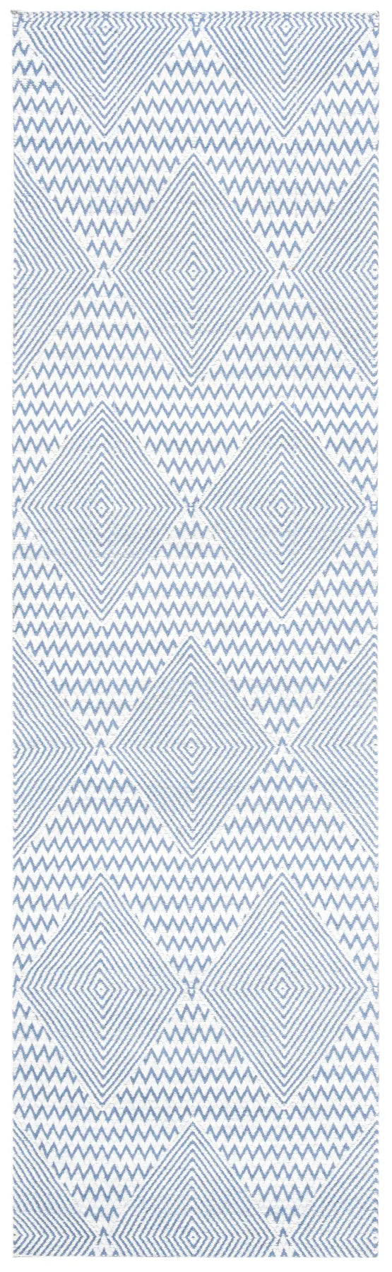 Safavieh Marbella 2'-3" x 8'-0" Rug in Dark Blue / Ivory