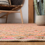 Safavieh Cape Cod 5'-0" x 8'-0" Rug in Orange / Natural
