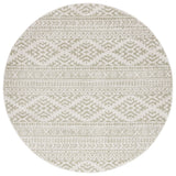 Safavieh Tulum 6'-7" x 6'-7" Rug in Ivory / Sage