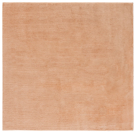 Safavieh Faux Rabbit Fur 6'-0" x 6'-0" Rug in Beige