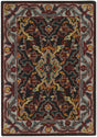 Safavieh Heritage 2'-0" x 3'-0" Rug in Charcoal / Ivory