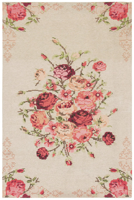 Safavieh Classic Vintage 3'-0" x 5'-0" Rug in Beige / Red