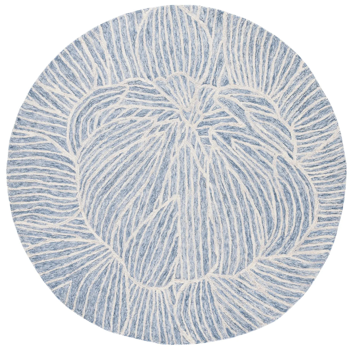 Safavieh Metro 6'-0" x 6'-0" Rug in Blue / Ivory