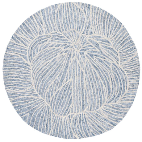 Safavieh Metro 6'-0" x 6'-0" Rug in Blue / Ivory