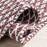Safavieh Boston 5'-0" x 8'-0" Rug in Brown
