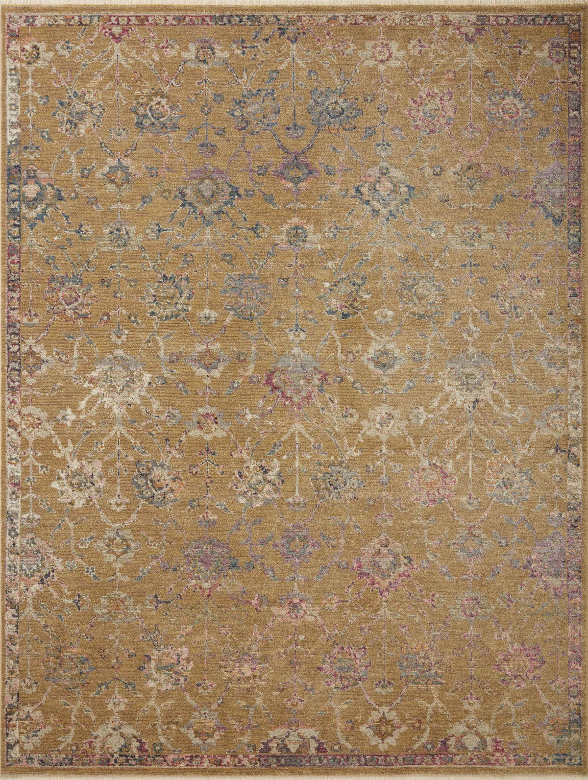 Loloi Giada Gia-05 Gold/Multi Rugs - main flat
