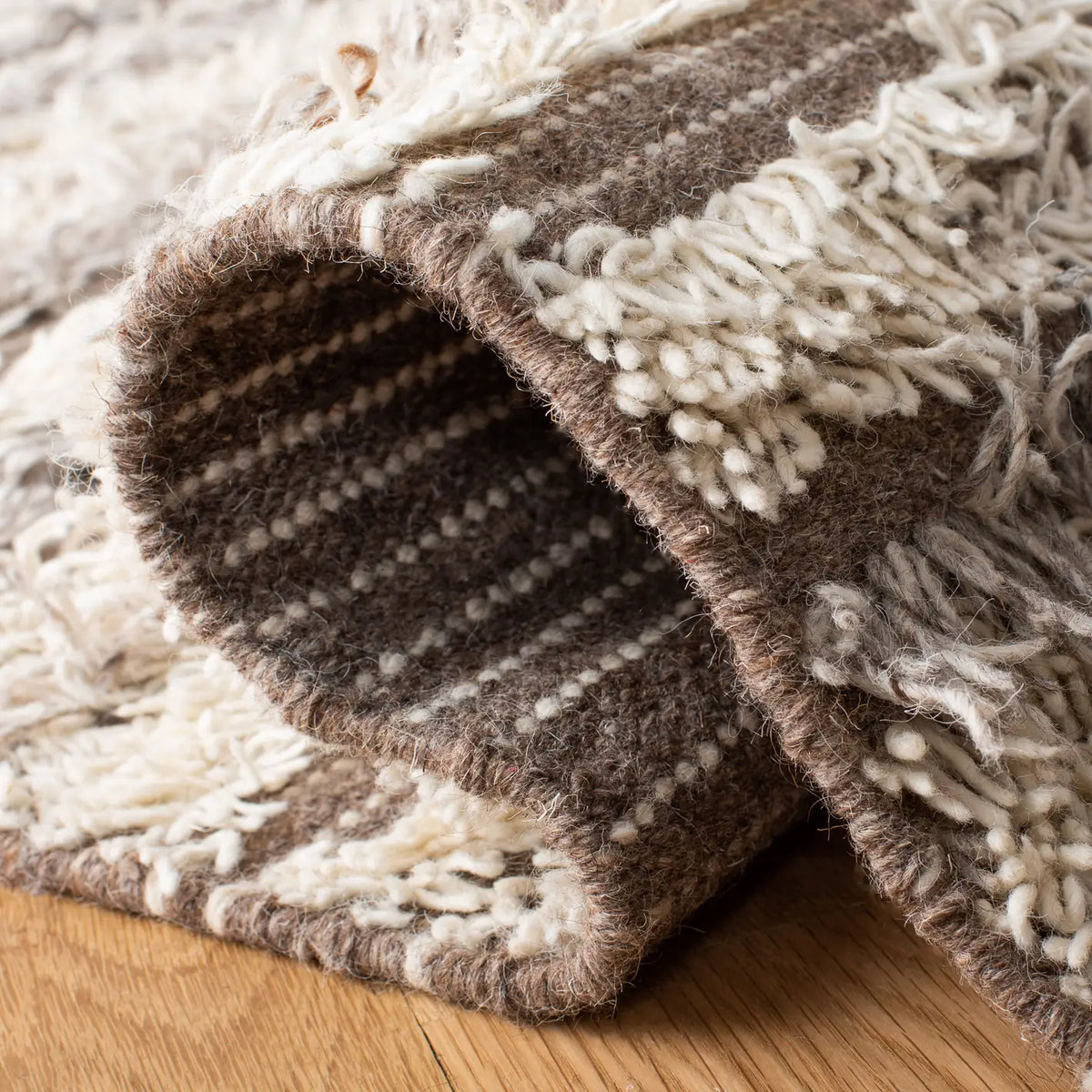 Safavieh Casablanca 4'-0" x 6'-0" Rug in Natural / Ivory