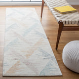 Safavieh Rodeo Drive 2'-3" x 8'-0" Rug in Ivory / Blue