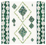 Safavieh Aspen 7'-0" x 7'-0" Rug in Green / Ivory