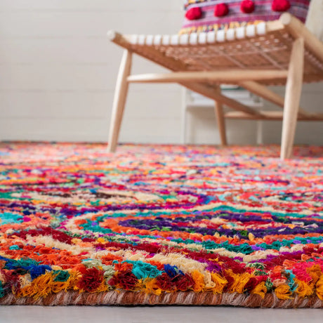 Safavieh Nantucket 5'-0" x 8'-0" Rug in Yellow / Multi