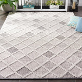 Safavieh Global 4'-0" x 6'-0" Rug in Grey / Ivory