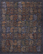 Loloi Winchester WNC-04 Traditional Power Loomed Navy, Multi Rug - main flat