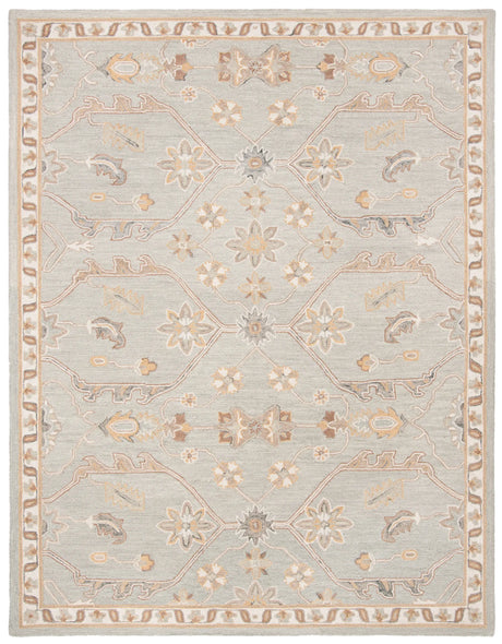 Safavieh Blossom 10'-0" x 14'-0" Rug in Slate / Beige