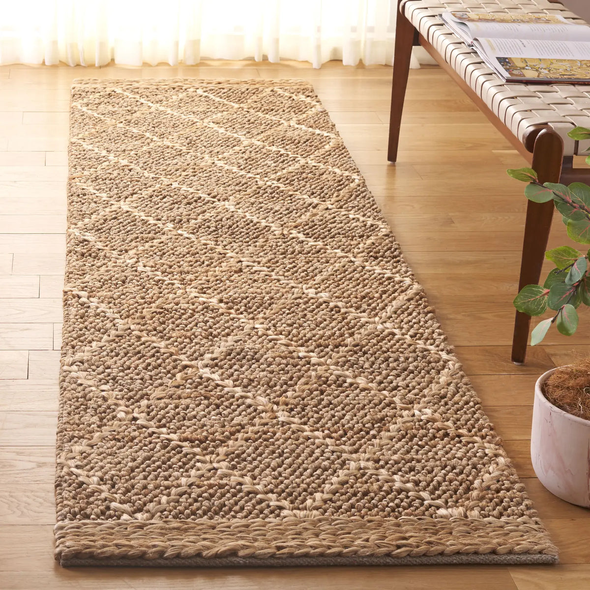 Safavieh Natural Fiber 2'-3" x 9'-0" Rug in Natural