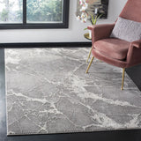 Safavieh Lurex 100 4'-0" x 6'-0" Rug in Grey / Ivory