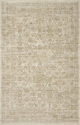 Loloi Elora ELR-01 Traditional Power Loomed Ivory, Multi Rug - main flat