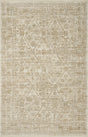 Loloi Elora ELR-01 Traditional Power Loomed Ivory, Multi Rug - main flat