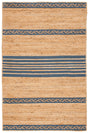Safavieh Natural Fiber 3'-0" x 5'-0" Rug in Natural / Grey