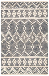 Safavieh Abstract 4'-0" x 6'-0" Rug in Grey / Ivory