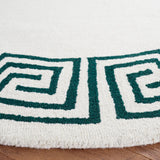 Safavieh Metro 6'-0" x 6'-0" Rug in Ivory / Green