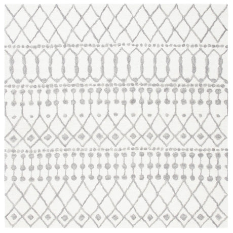 Safavieh Blossom 6'-0" x 6'-0" Rug in Ivory / Grey