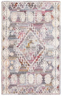 Safavieh Metro 4'-0" x 6'-0" Rug in Red / Ivory