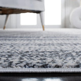 Safavieh Carnegie 4'-0" x 6'-0" Rug in Grey / Navy