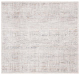 Safavieh Harlow 6'-3" x 6'-3" Rug in Ivory Grey / Rust