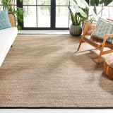 Safavieh Natural Fiber 8'-0" x 10'-0" Rug in Natural / Black