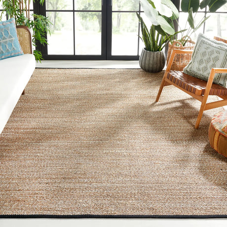 Safavieh Natural Fiber 8'-0" x 10'-0" Rug in Natural / Black