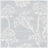 Safavieh Bella 5'-0" x 5'-0" Rug in Light Blue / Ivory