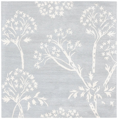 Safavieh Bella 5'-0" x 5'-0" Rug in Light Blue / Ivory