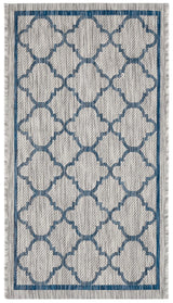 Safavieh Courtyard 2'-0" x 3'-7" Rug in Grey / Navy