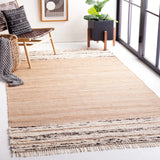 Safavieh Natura 4'-0" x 6'-0" Rug in Natural / Black