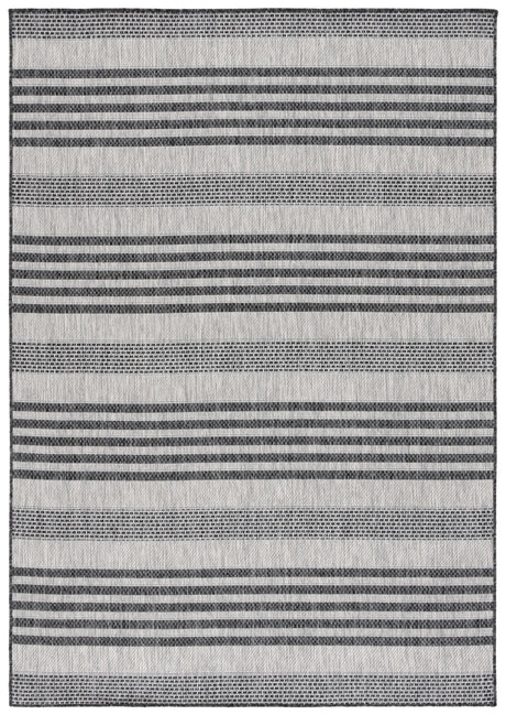 Safavieh Beach House 4'-0" x 6'-0" Rug in Grey / Charcoal