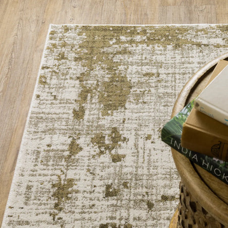 Oriental Weavers Sphinx Venice 539W8 Beige/ Gold Rugs - corner detail