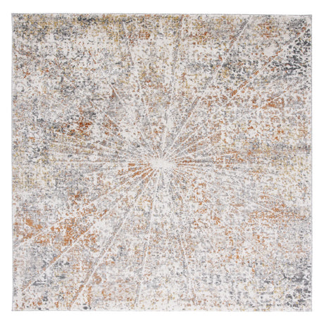 Safavieh Aston 6'-7" x 6'-7" Rug in Ivory / Grey