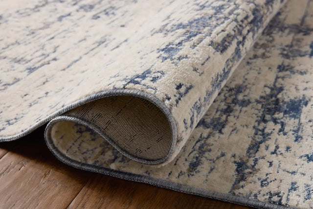 Loloi Nellie NEL-05 Dove / Blue Rug - pile height