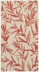 Safavieh Courtyard 2'-7" x 5'-0" Rug in Beige / Terracotta