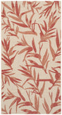 Safavieh Courtyard 2'-7" x 5'-0" Rug in Beige / Terracotta