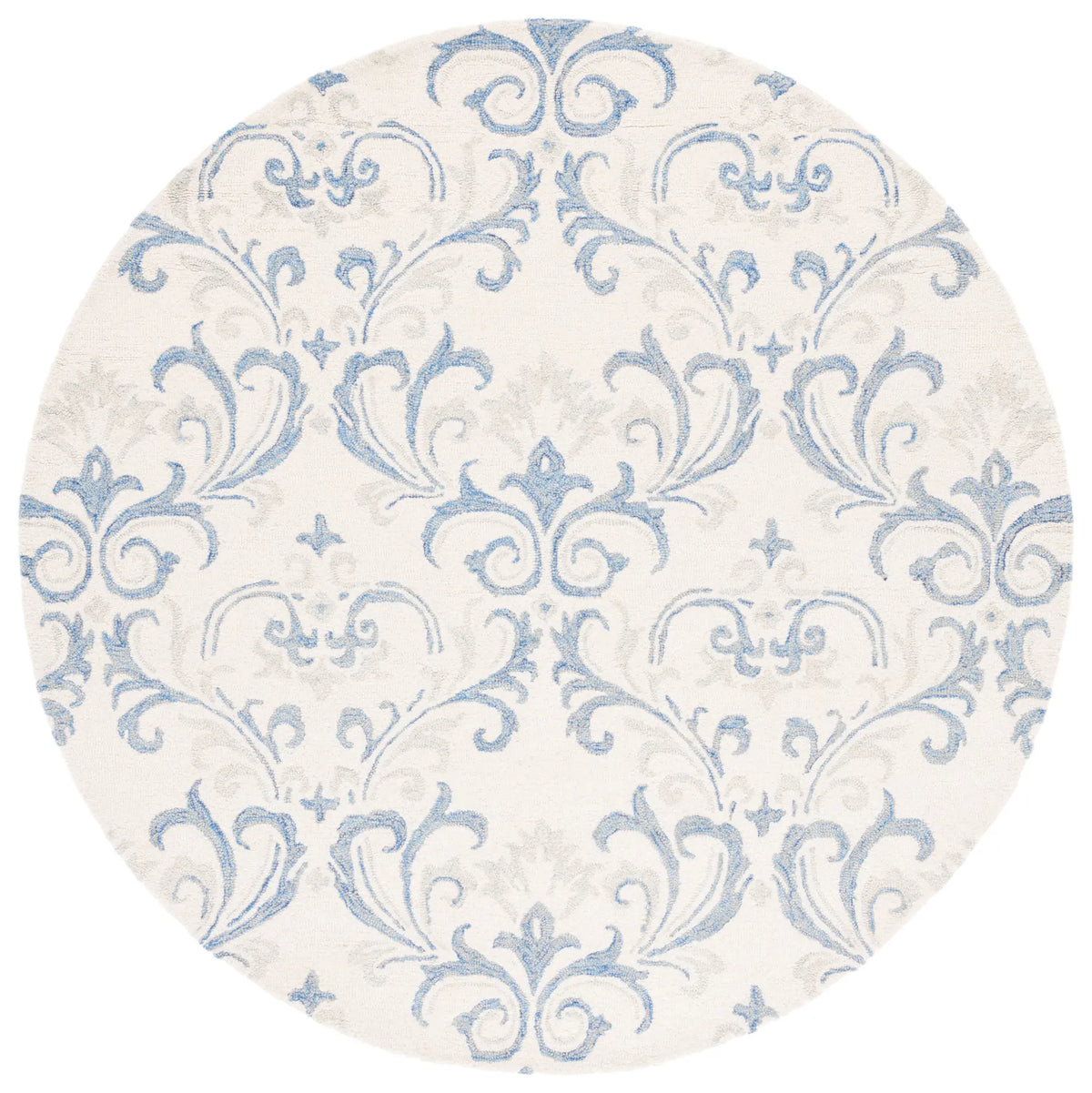 Safavieh Jardin 6'-0" x 6'-0" Rug in Ivory / Blue