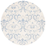 Safavieh Jardin 6'-0" x 6'-0" Rug in Ivory / Blue