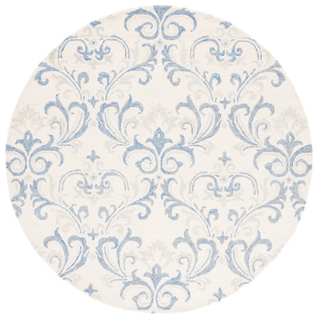 Safavieh Jardin 6'-0" x 6'-0" Rug in Ivory / Blue