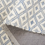 Safavieh Marbella 4'-0" x 6'-0" Rug in Blue / Ivory