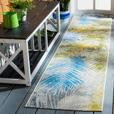 Safavieh Summer 2'-0" x 8'-0" Rug in Green / Grey